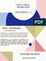Group 2 - Self-Awareness