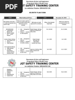 Re Entry Plan Marking