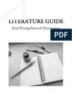 Kavka Schweizer Literature Guide 2020