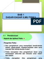 Dasar - Dasar Ilmu Fisika