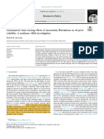 (A) Symmetric Time-Varying Effects of Uncertainty Fluctuations On Oil Price Volatility: A Nonlinear ARDL Investigation (2021)