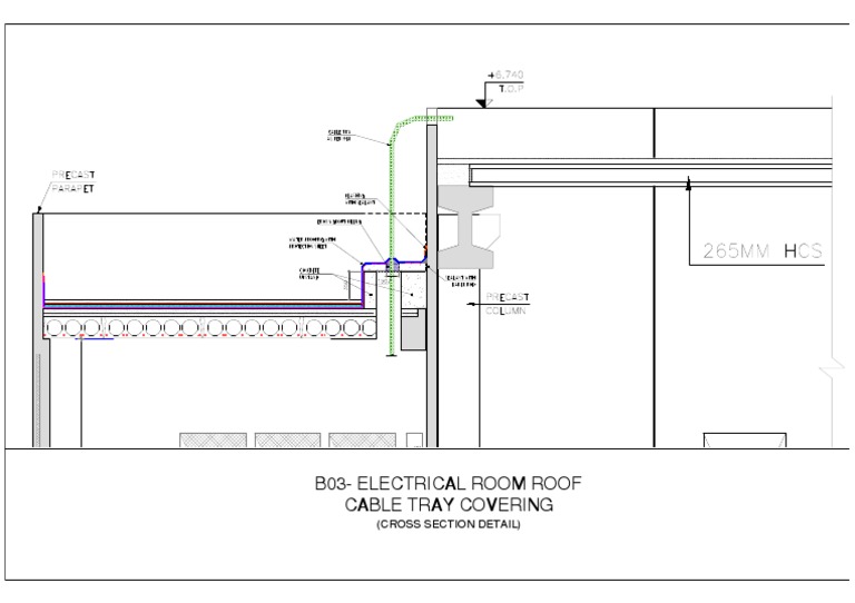 Roof Cable Tray Covering Detail PDF