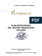 Plan Estrategico Sector Tabacalero 2019-2024
