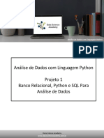 11 - Projeto 1 - Banco Relaciona, Python e SQL Para Análise de Dados