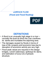Lecture 10-Flood Routing