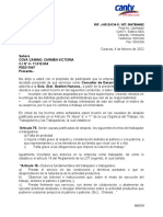 Formato de Despido Justificado Funciones