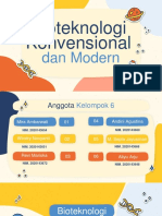 Bioteknologi Konvensional dan Modern