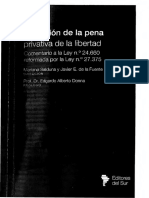 Ley de Ejecución Penal Comentada N°24660 y N°27375