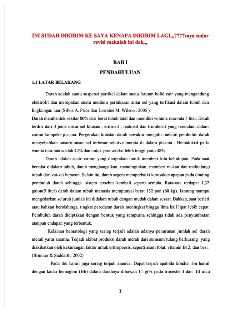 Sistem Hematologi Pdf