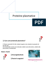 Curs 2 Proteine Plasmatice BFKT