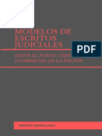 Modelos de Escritos Judiciales. - V.V. A.A