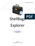 Shell Bags Explorer Manual