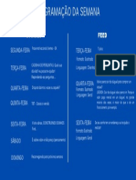 Programação Semanal VHN