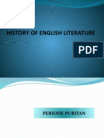 Presentation of History of English Liter