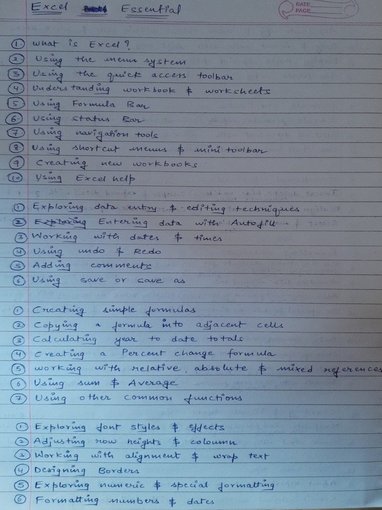 Excel, Powerpoint, Word | PDF