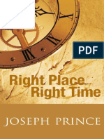 Right Place Right Time - Joseph Prince