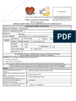 Form - COC - Application Filed 7-2-2022