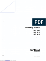 Werkplaats Handboek DAF DD575 DF615 DT 615