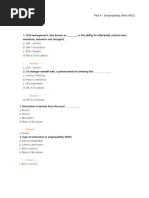 Employability Skills MCQ