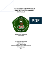 Kerusakan Lingkungan Sekitar Akibat Pembangunan Underpass Makamhaji (Mfirlif) 2004040006