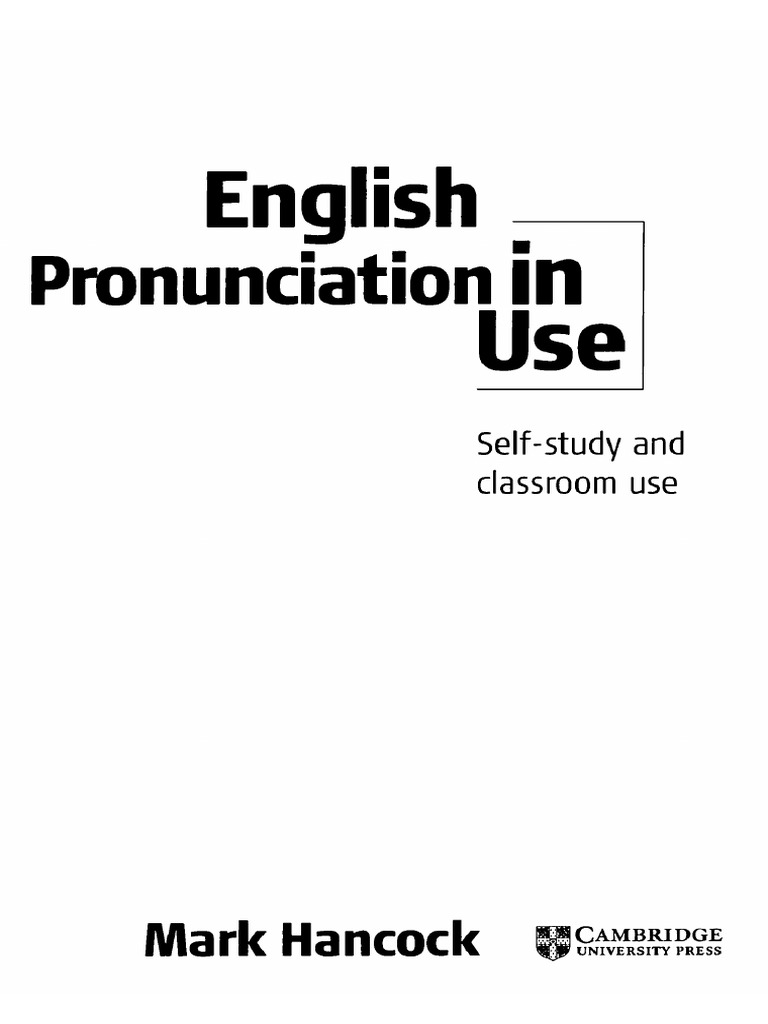 Hancock mark english pronunciation in use 2003 pdf