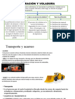 Diapositiva de Perforación y Voladura Mineria General