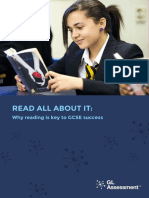 GL Assessment (2020) Read All About It - Why Reading Is Key To GCSE Success.