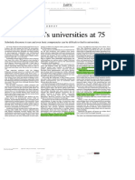 Pakistan`s Universities at 75
