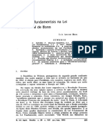 HECK Os Direitos Fundamentais Na Lei Fundamental de Bonn