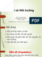 (Mtdc) Tuần 7 - dân Số Và Mt