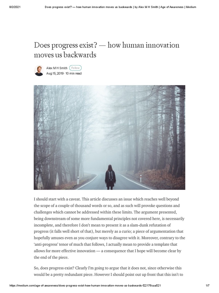 Innovation's Illusion: Rethinking Progress | PDF | Evolution ...