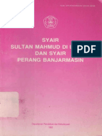Syair Sultan Mahmud Dilingga & Syair Perang Banjarmasin (1992)