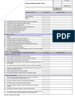 FT-SST 112lista de Chequeo Orden y Aseo