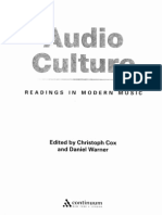 Cox Warner Audio Culture