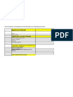 Info Excel Sheet