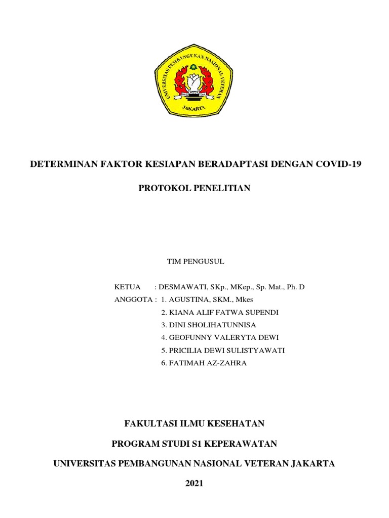 Protokol Ec 5 Faktor Good | PDF