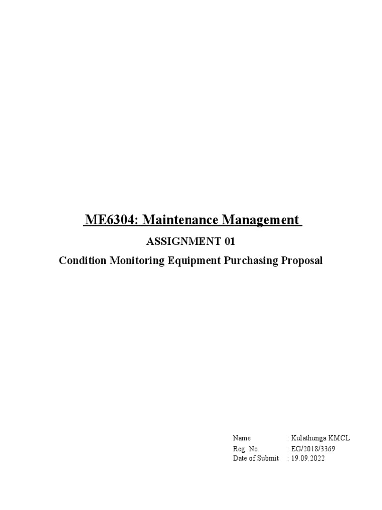 Condition Monitoring | PDF | Rechargeable Battery | Accelerometer