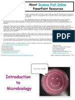 Introduction To Microbiology Lecture PowerPoint VMCCT