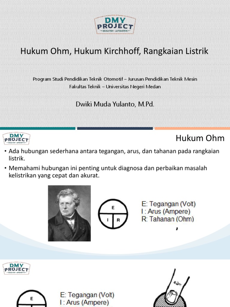 Hukum Ohm dan Kirchhoff dalam Rangkaian Listrik | PDF