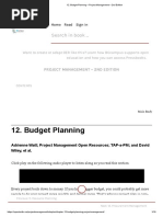 Budget Planning - Project Management - 2nd Edition