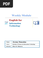 Module 10 - English For IT