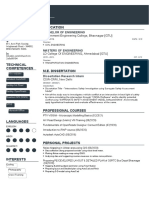 HARSH's Resume PDF