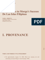 Annotations To Morga's Sucesos de Las Islas Filipinas