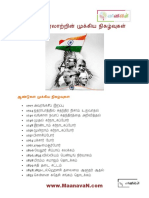 இந்திய வரலாற்றின் முக்கிய நிகழ்வுகள்