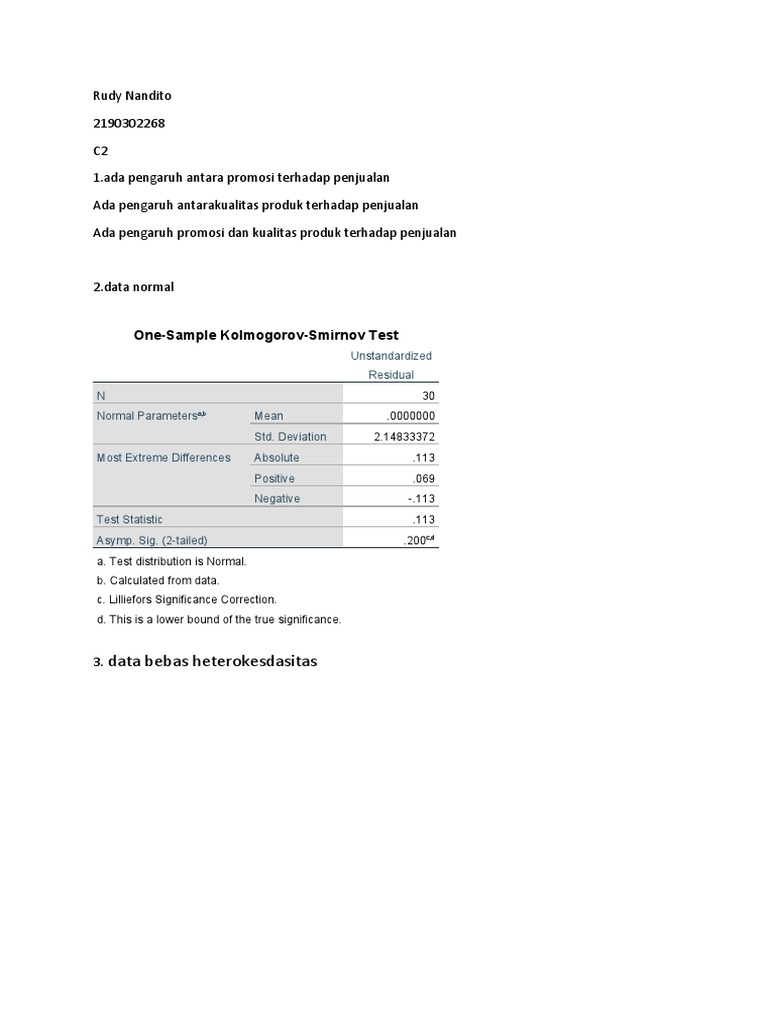 Uas ST | PDF