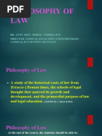 Lecture 1 Philo of Law