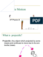 AP Physics B - Projectile Motion-1