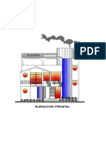 Plano Vivienda Elevacion Frontal PDF