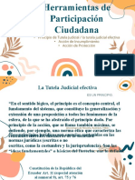 Tutela judicial efectiva y garantías jurisdiccionales en Ecuador