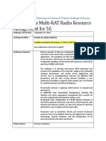 Challenge Statement Autonomous 5g Multi Rat Radio Resource Management